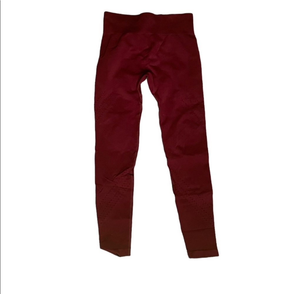 Large Maroon Leggings Amazon